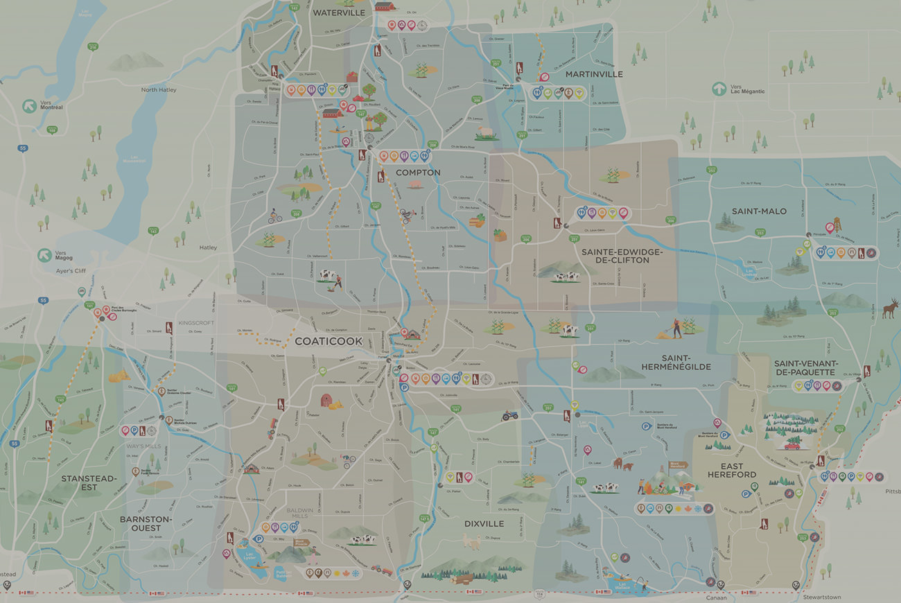 Interactive Map Coaticook