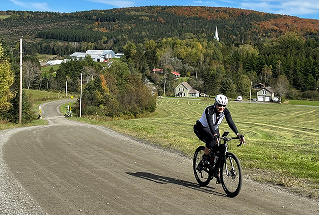 Vélo dans la Région de Coaticook